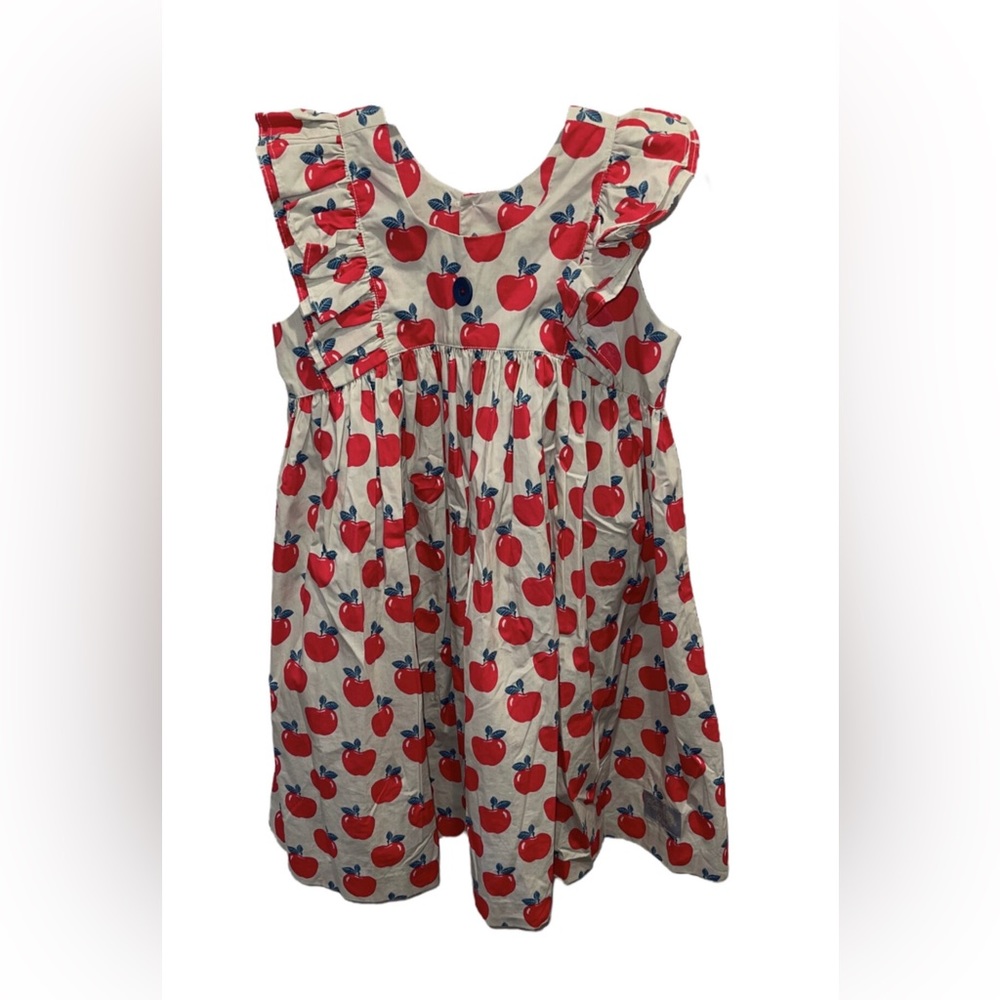 Eleanor Rose Girls Apple Dress